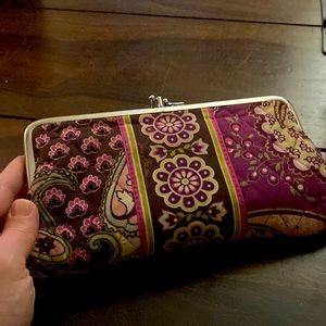 Vera Bradley Purple Patterned Wallet